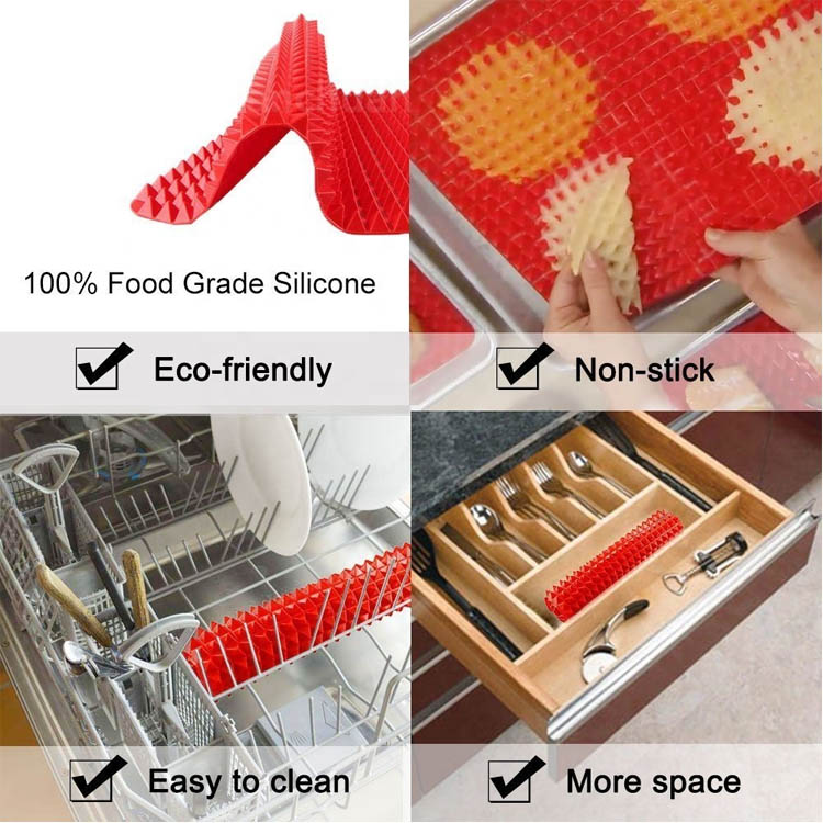pyramid silicone baking mat